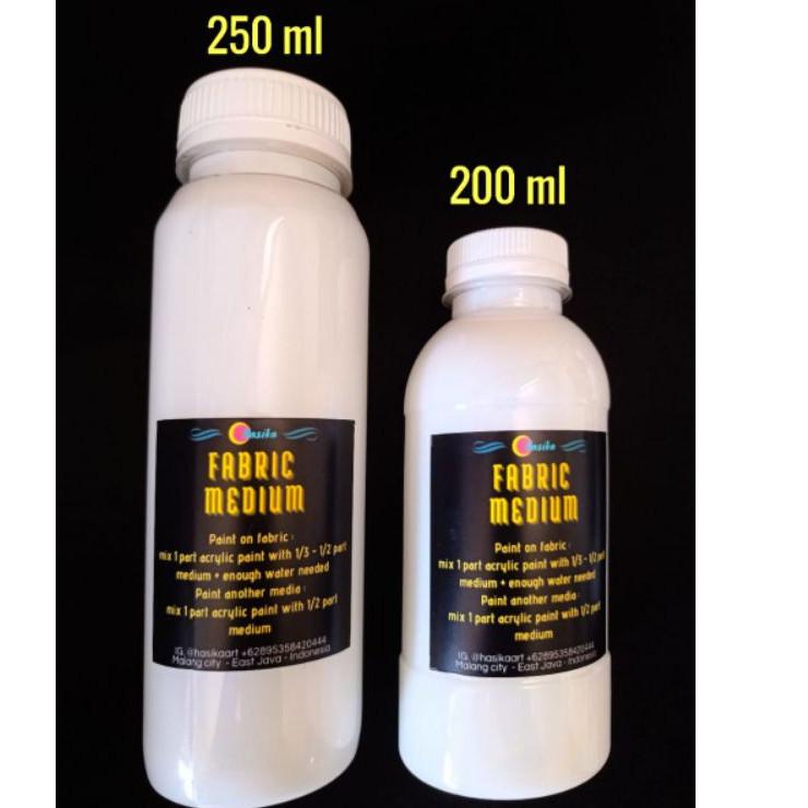

ZXSO FABRIC MEDIUM PREMIUM MURAH 15 - 250 ml, MEDIUM ACRYLIC, FABRIC MEDIUM [fu -158]