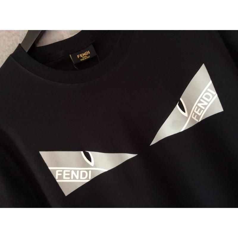 KAOS PRIA DISTRO FENDI BAHAN ASLI CATTON COMBED PREMIUM