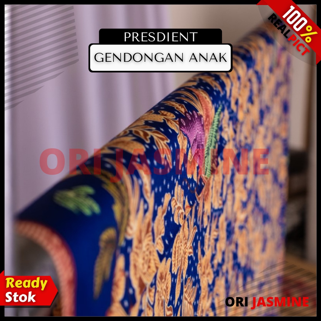 Jarik gendong bayi President gendongan bayi selendang cukin bayi  anak batik unggul jaya