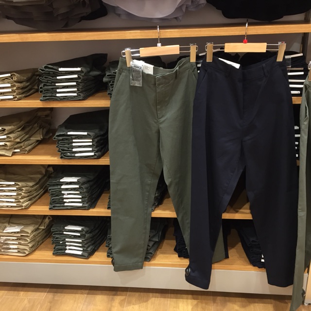 uniqlo celana ezy chino ankle women
