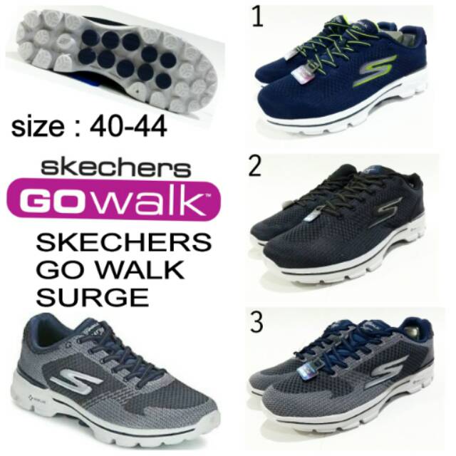 Sepatu skechers man go walk surge skechers tali murah terbaru