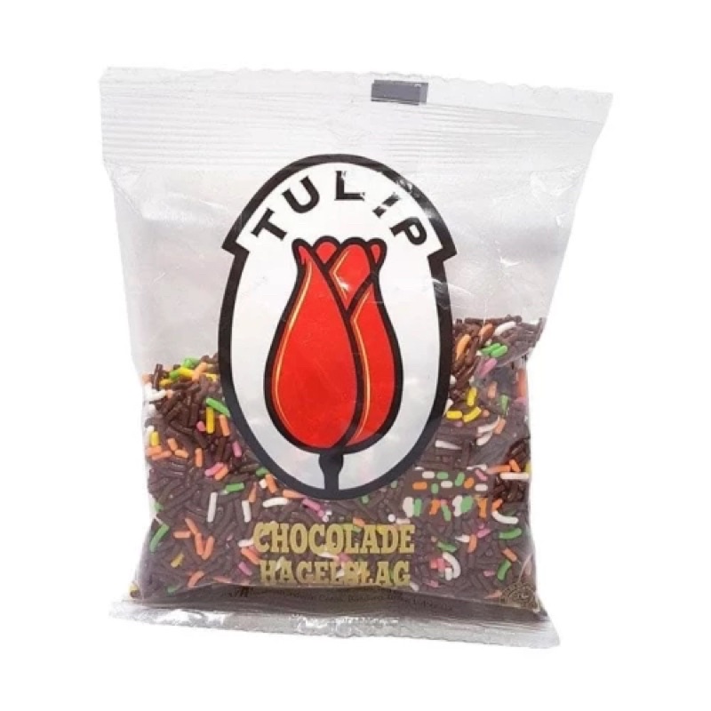 

Meses Cokelat Tulip Warna-warni 90 Gram