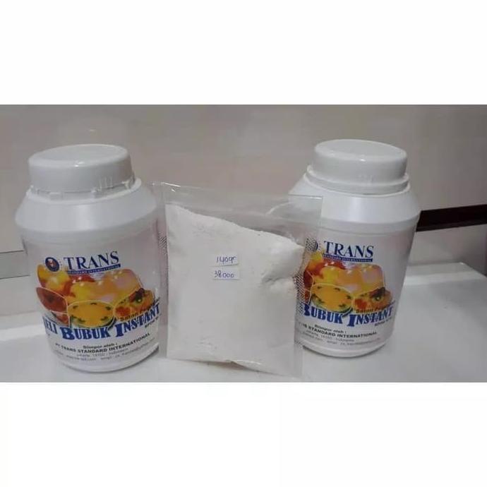 

\"\"\"\] Instant Jelly Powder / Jeli Bubuk Instant Trans Repack 140 gram