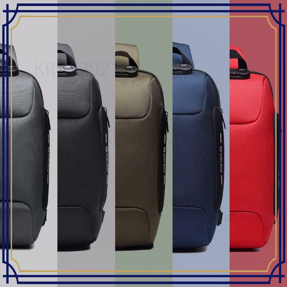 Tas Selempang Bag Coded Lock with USB Charger Port BG551