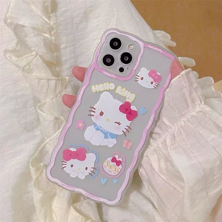 Soft Case Desain Kucing Untuk IPhone 13pro 12promaxSE2 2020 / 11 Pro MAX / 6S / 7 / 8plus / XR