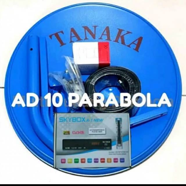 Paket Parabola Mini Ninmedia Skybox A1 New