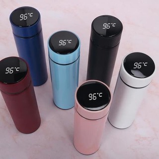 Jual BOTOL MINUM THERMOS TUMBLER DGN PENGUKUR SUHU PANAS DAN DINGIN ...