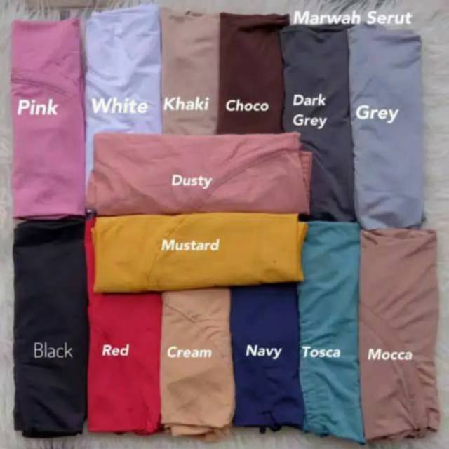 HIJAB SERUT ADIBA SPANDEX JERSEY PREMIUM