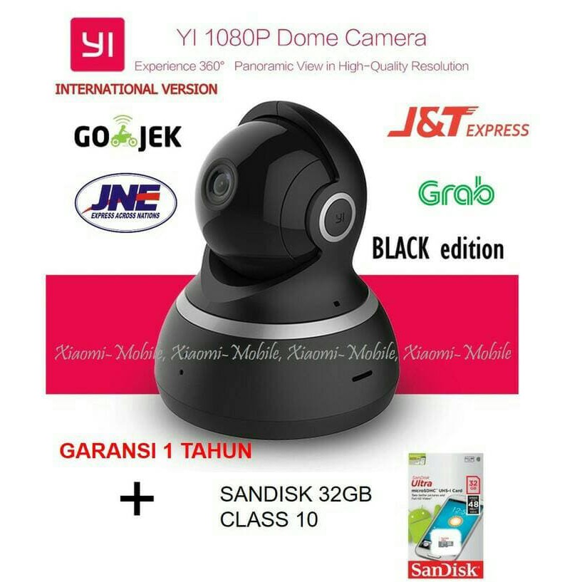 Promo XIAOMI XIAOYI YI DOME II | PROMO IPCAM YI DOME 2 + MEMORY 32GB Murah