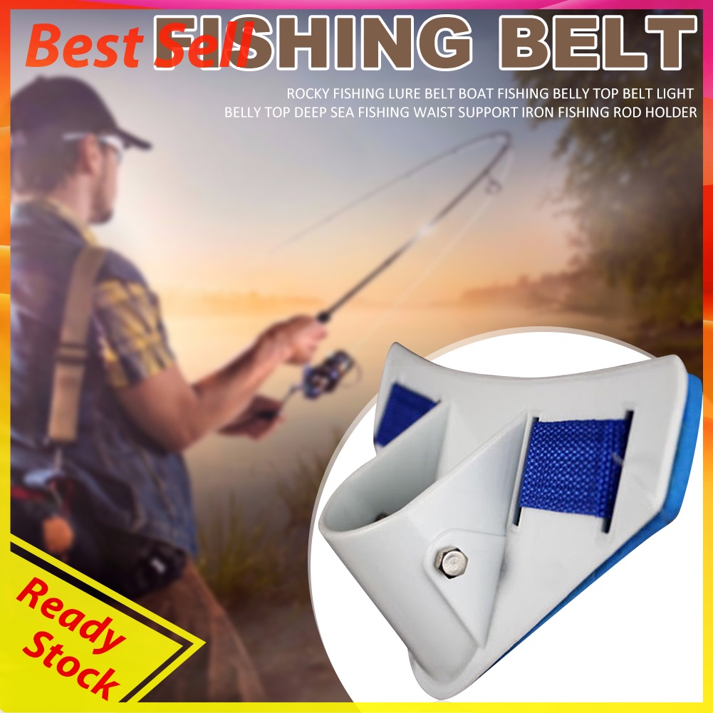 Boat Fishing Deep Seawater Waist Belt Belly Top Rod Holder Fishing Tackle