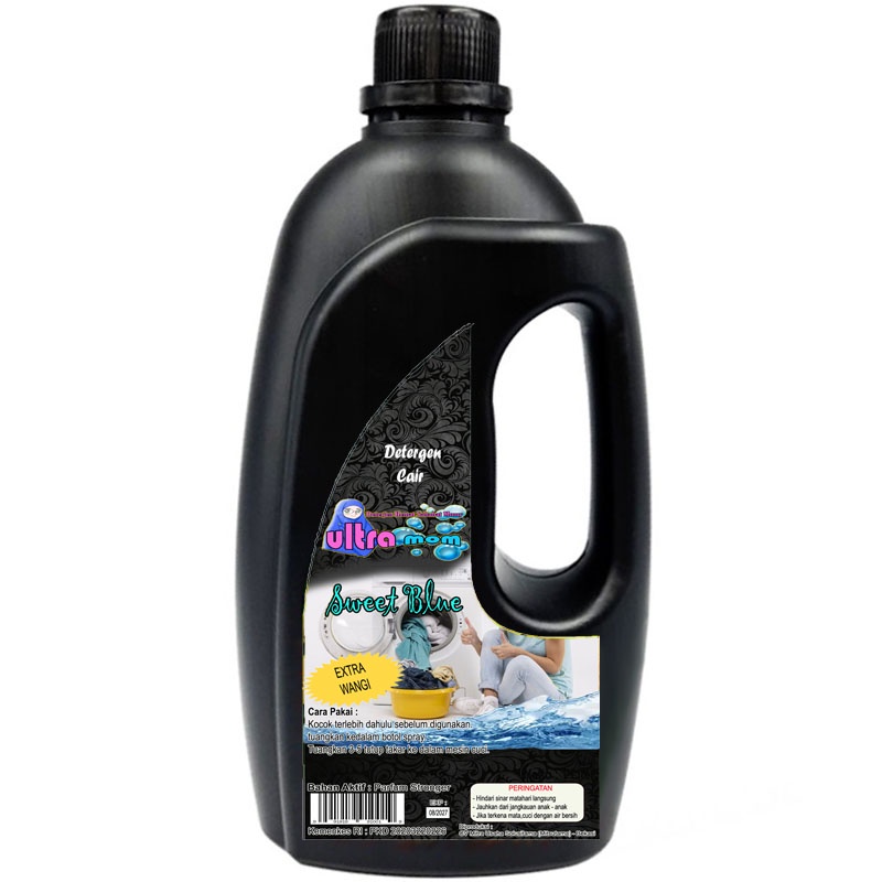 Jual ULTRAMOM Detergen Cair Deterjen Cair 1 Liter Mesin Cuci dan Manual