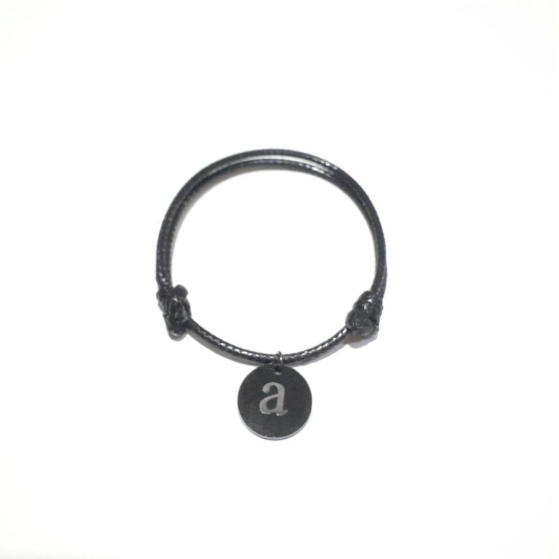 GELANG NAMA | GELANG INISIAL | GELANG HURUF BANDUL SIMPEL PREMIUM | GELANG INISIAL COUPLE BEST SELLER