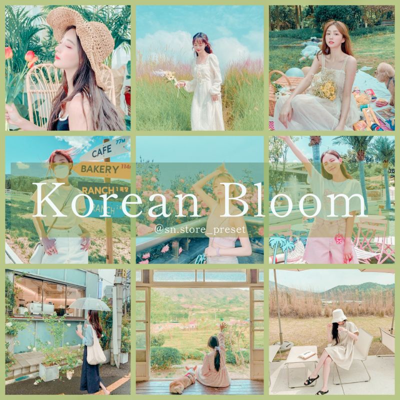 PRESET LIGHTROOM KOREAN BLOOM For IOS &amp; Android