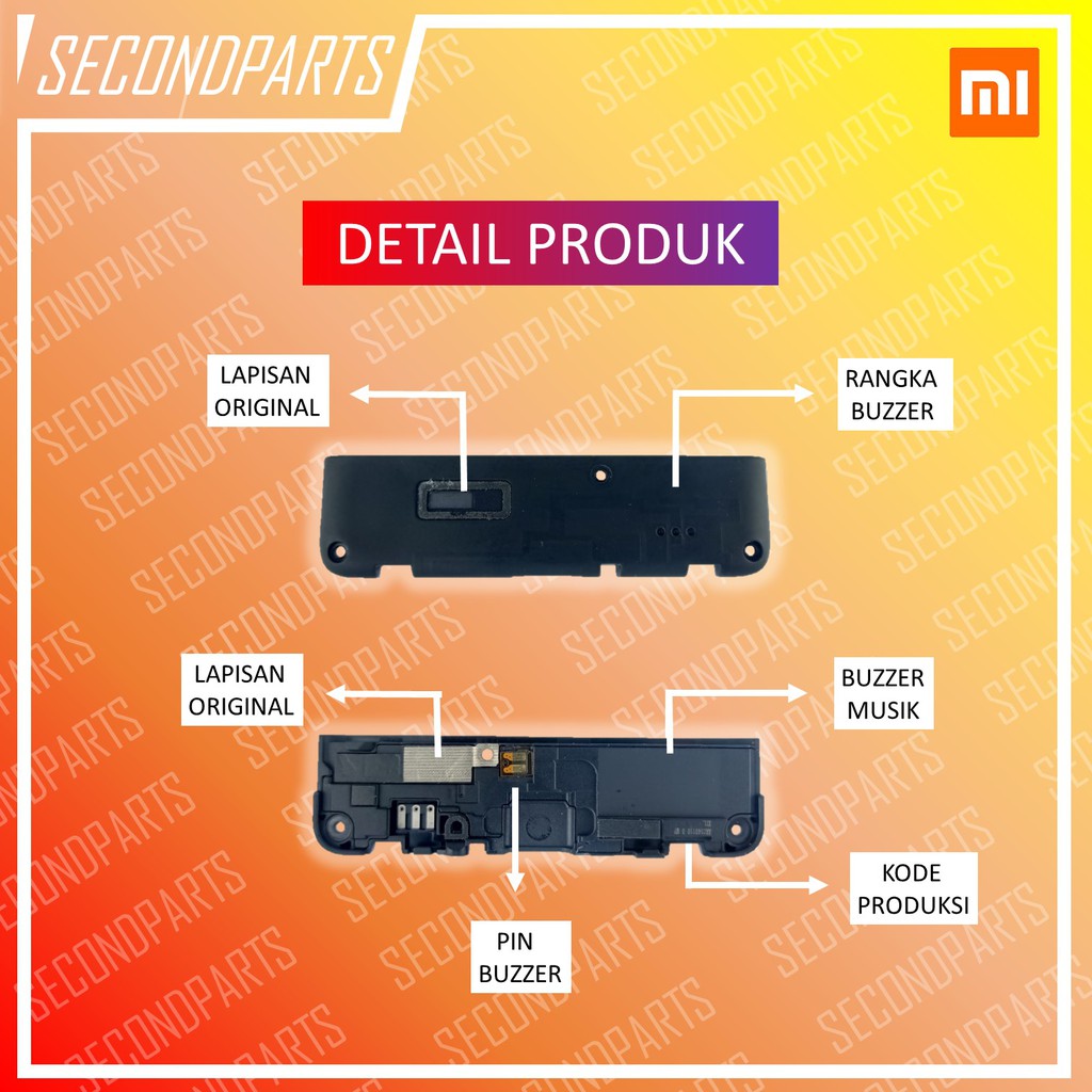 SPEAKER MUSIC BUZZER SUARA XIAOMI MI4C MI 4C ORIGINAL COPOTAN