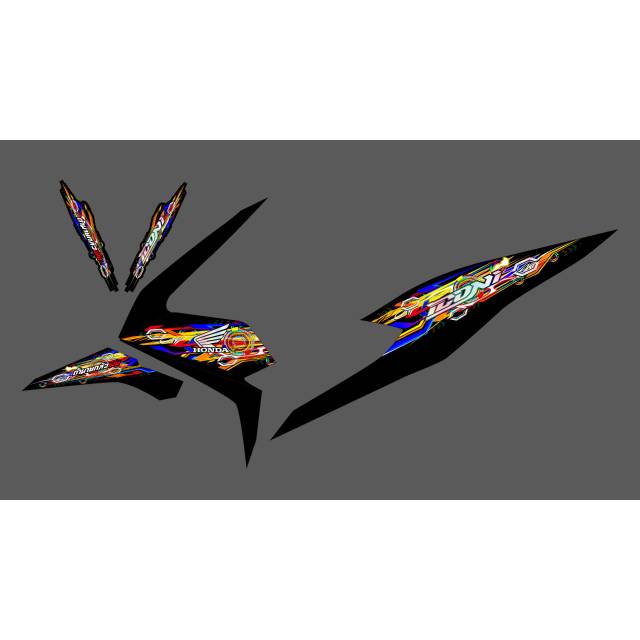 Striping Beat 2020 Transparan Custom