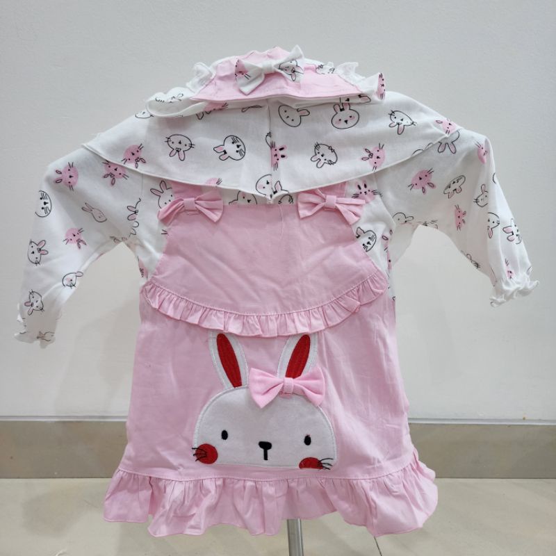gamis bayi GAMIS RABBIT baby girl jsb8