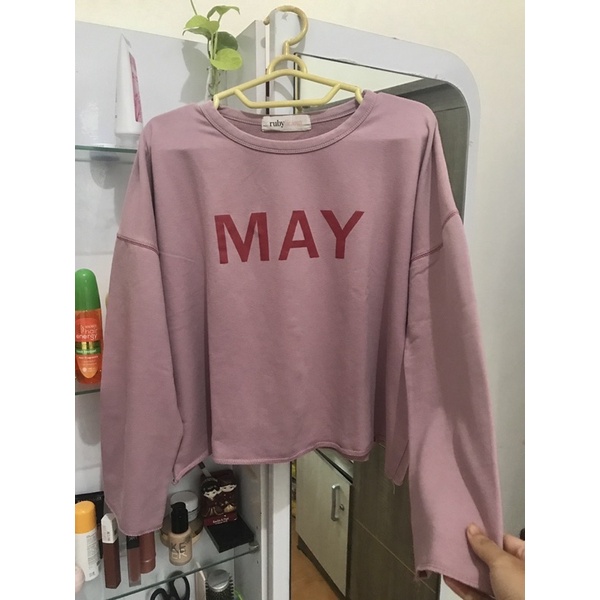 preloved kaos lengan panjang rubylicious