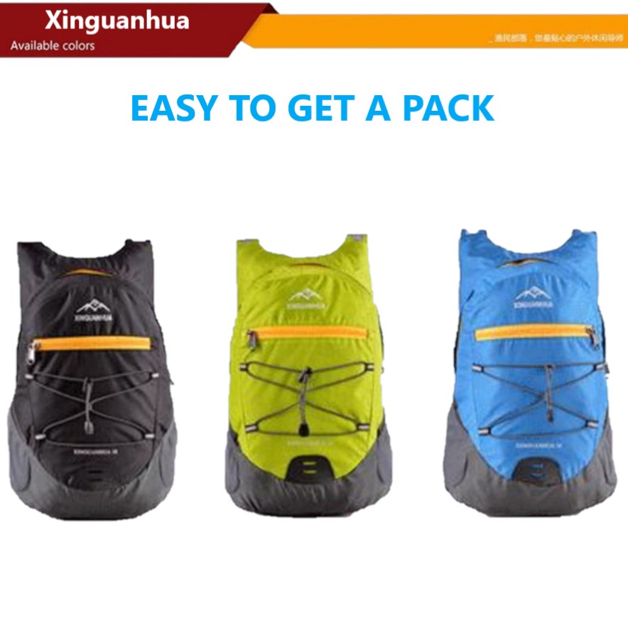 Xinguanhua Tas Gunung Lipat Waterproof 17L - XA94WD