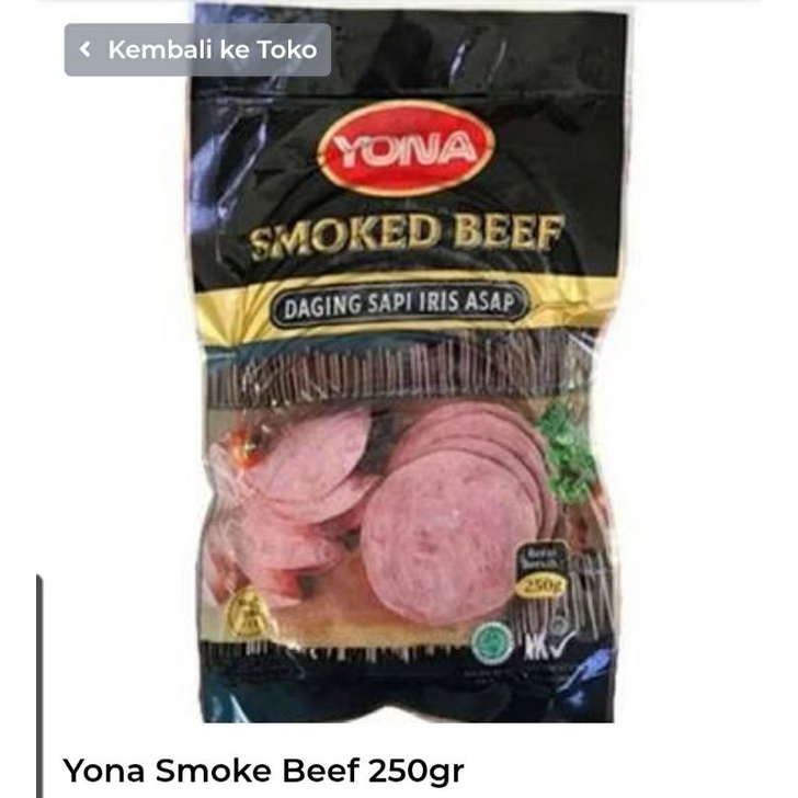 

Yona Smoke Beef 250gr