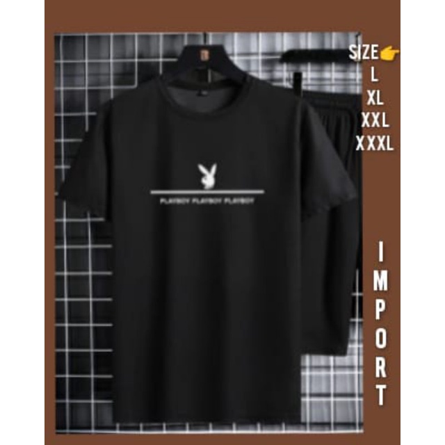 0Kaos Bombogie Pria Kaos Pria Distro Original Terbaru 2021 Bisa Cod Ukuran L-3XL motif Playboy Bunny