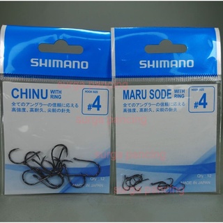 Jual Mata Kail Shimano Chinu Marusode Made In Japan Hook Fishing Shopee Indonesia