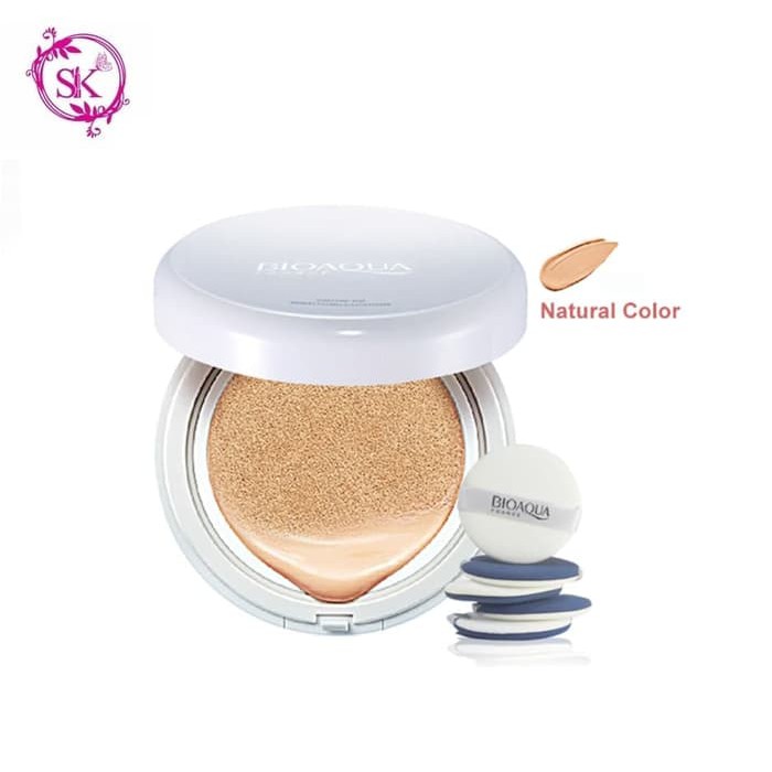 SKK293 01 NATURAL COLOUR Box Orange Bioaqua BB Cream Air Cushion