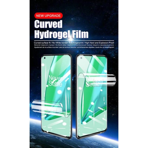 3pcs Film Pelindung Layar Hydrogel Lengkung Untuk Oneplus 7t / 7 Pro / 7 / 7t Pro / 6t / 6 / 5t / 5 / 8 / 8 / 9t Pro