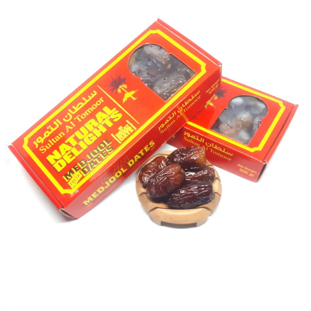 

Kurma Medjool California 500gr Natural Delight Jumbo