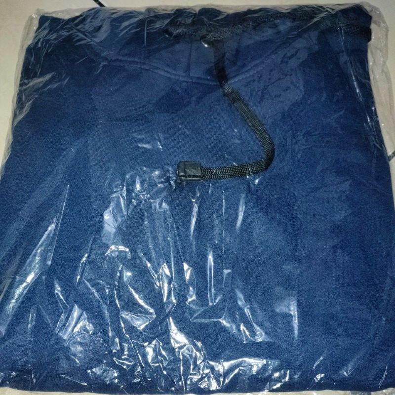 SWEATER HOODIE POLOS CEWEK COWOK FIT XL-Navy