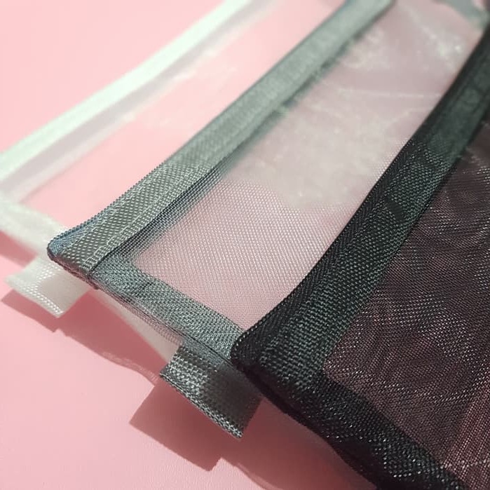 

Diskon Tempat Pensil Jaring Mesh Hitam & Putih Promo