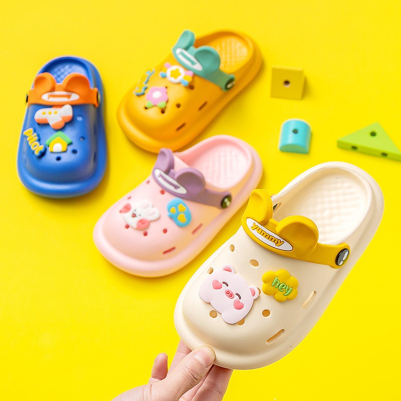 BOBOHO - SANDAL PREWALKER SLOP ANAK LAKI-LAKI DAN PEREMPUAN CEWEK IMPORT