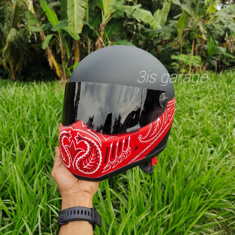 HELM CUSTOM CAKIL BANDIT SIMPSON M30 FULL FACE VINTAGE CLASSIC RETRO