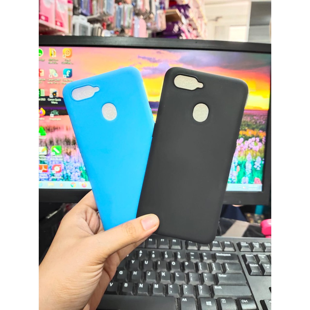 TPU MACARON Oppo F9 6.3 Inchi Softcase Silicon Candy Oppo F9 Pro Anti Noda No Logo Full Cover