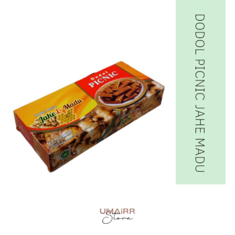 

DODOL GARUT PICNIC JAHE DAN MADU 200GR / OLEH-OLEH KHAS GARUT