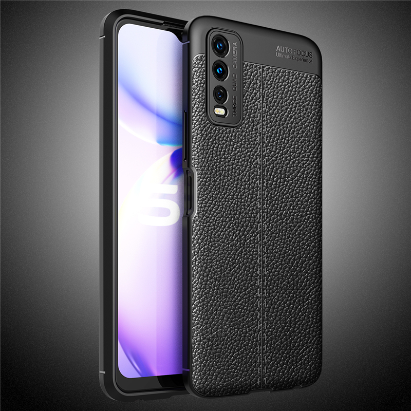 Kesing Ponsel Vivo Y20s Y20 Y30 Y50 Casing Tpu Soft Cover Dermatoglyphic Shockproof Men S Simple High End Phone Case Kasing Hp For Vivoy20s Shopee Indonesia