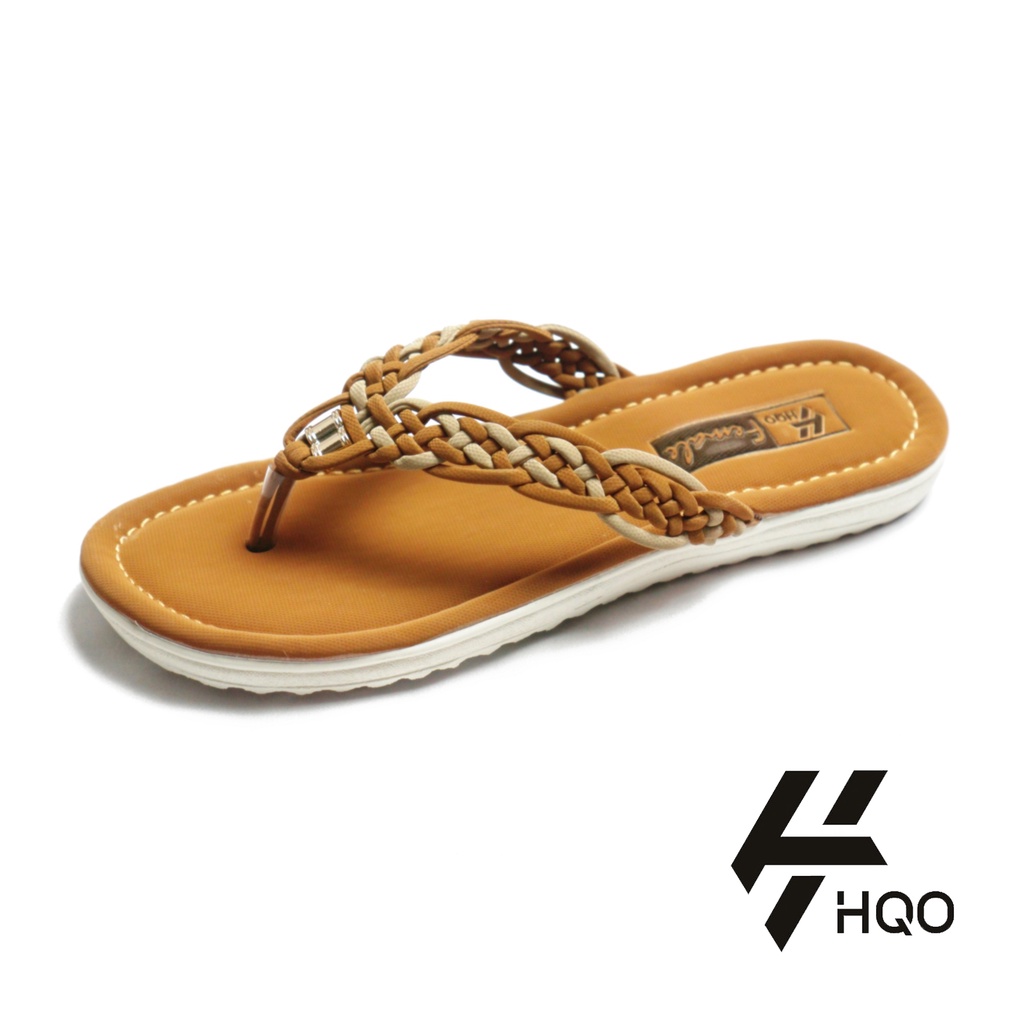 HQo Sandal Wanita Terbaru / Sandal Tali Wanita / Sandal Wanita Murah / Sandal Wanita Casual / AMBER Jpt