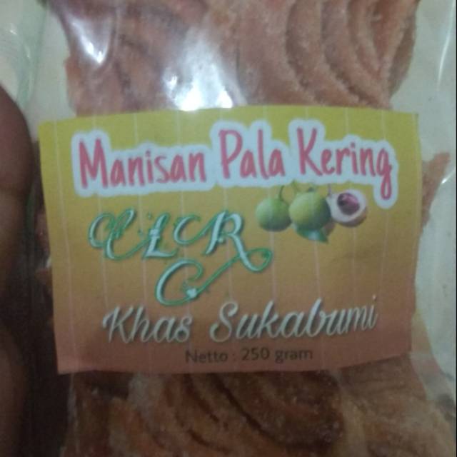 

MANISAN BUAH PALA KERING