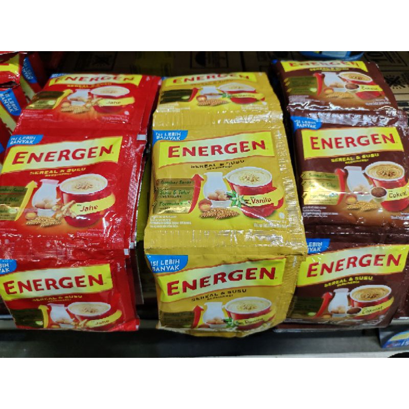 

[COD] ENERGEN ISI 5 SASET/ ready berbagai varian rasa