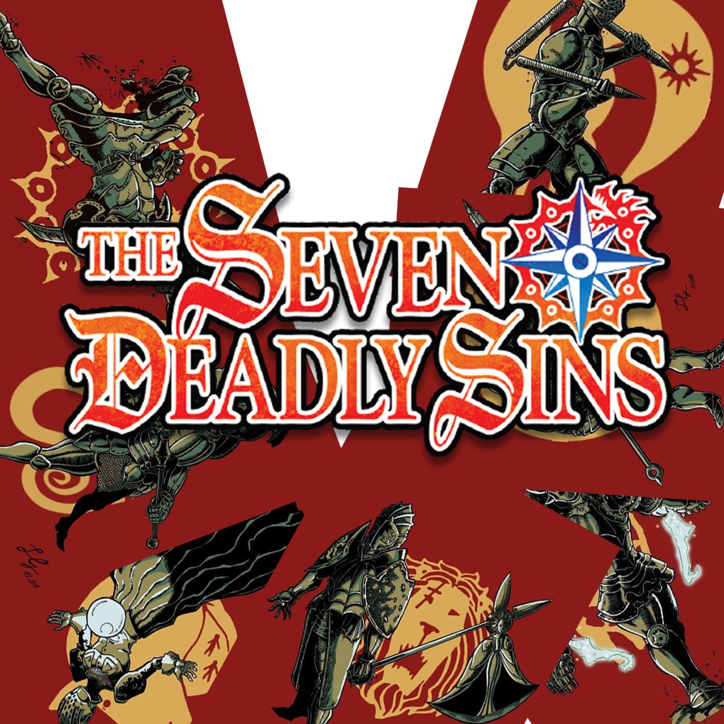 

Poster Anime Nanatsu No Taizai Seven Deadly Sins Karakter Logo - Size A4+ A3+