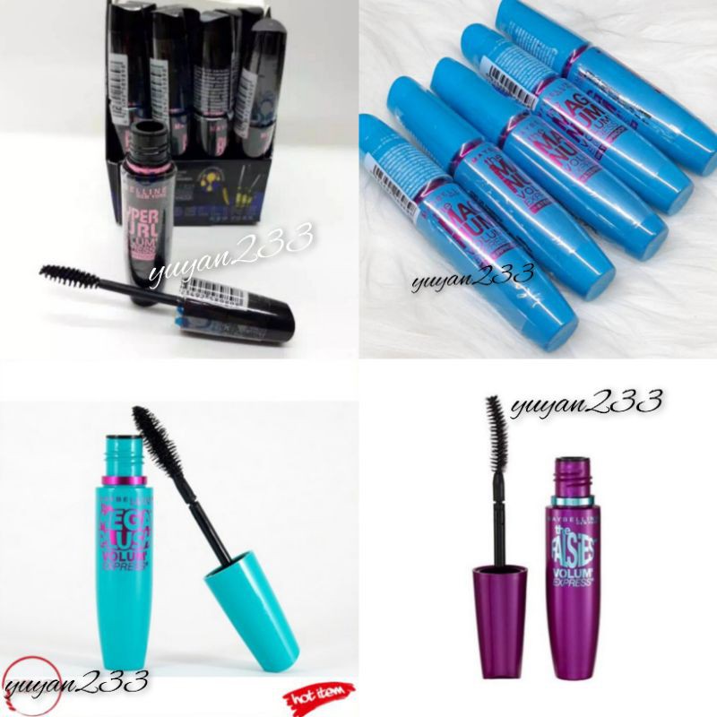 PERBOX MASCARA MAYBELLINE WATERPROOF