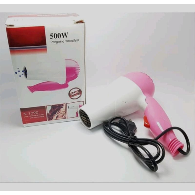 HAIR DRYER / PENGERING RAMBUT MINI LIPAT MURAH DAN HEMAT LISTRIK