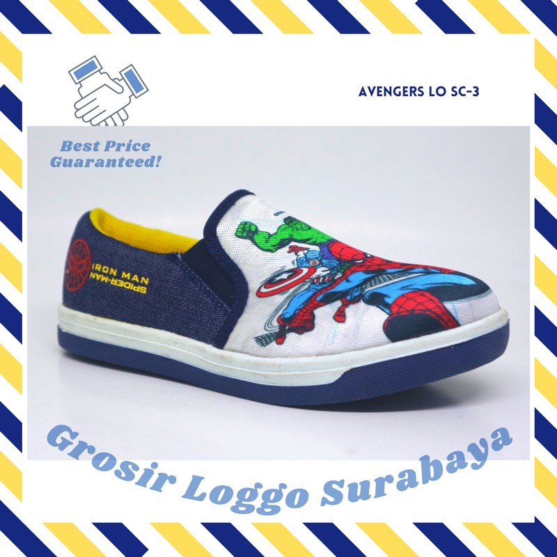 Sepatu Anak Loggo Avengers Lo SC-3