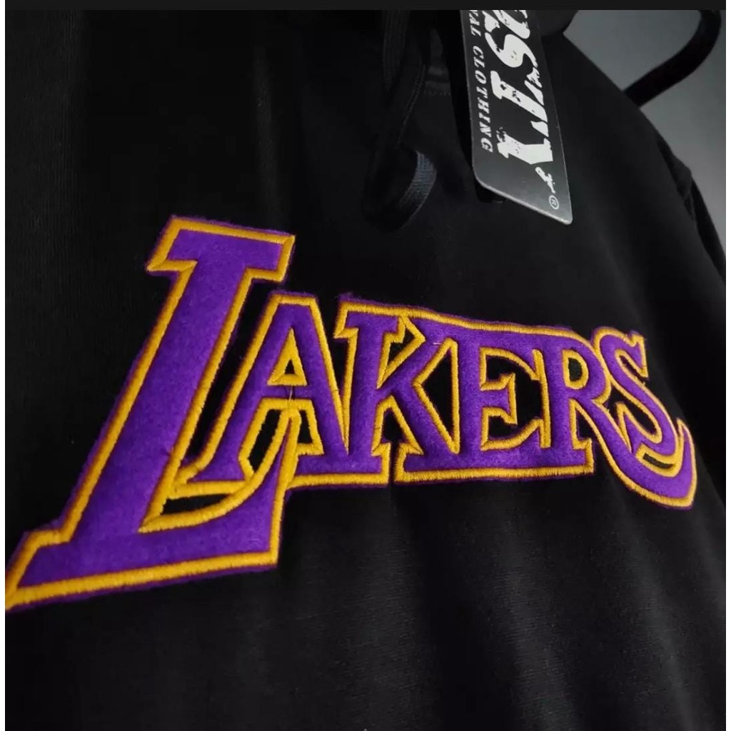 jaket sweater hoodie LAKER pria terbaru/hoodie pria terbaru/sweater pria Premium Pleac Tebal