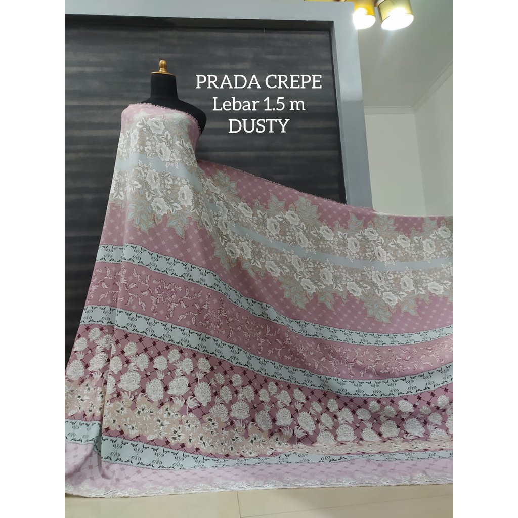 Bahan Kain PRADA CREPE Kualitas Premium