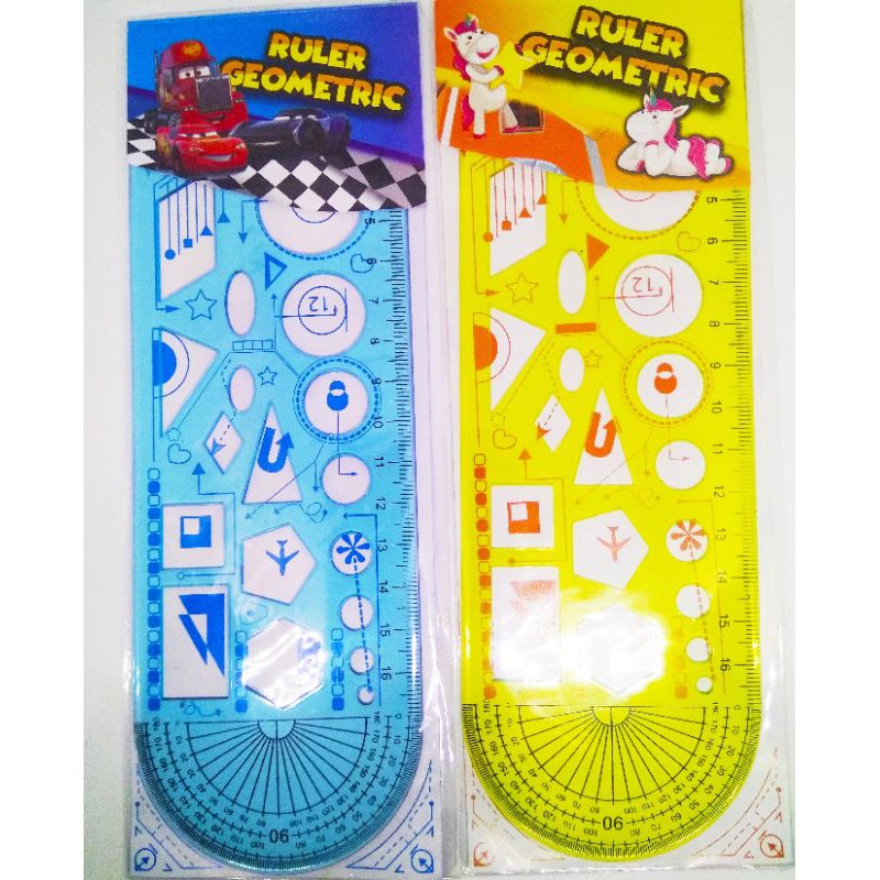 

Penggaris Geometrik Geometric Ruler Garisan