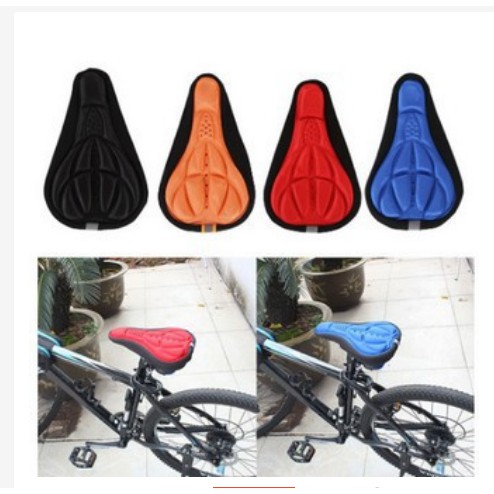 Sarung Jok Sepeda Gel Empuk Random / Cover Saddle Sadel Sepeda Cover Sepeda / Cover Jok Sepeda