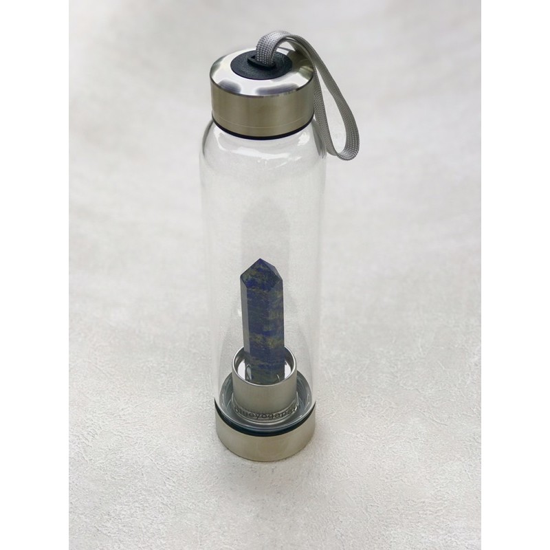 Crystal Water Bottle/ Infused Water (Lapis Lazuli)