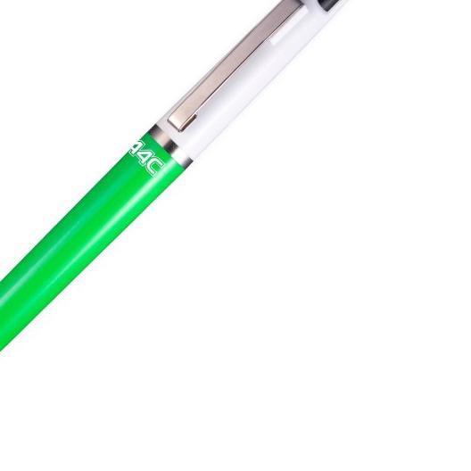 

♛ ZEBRA A-4C MULTIFUNCTION BALLPEN 4 warna Dalam Satu Pulpen (SATUAN) - Merah Muda ۝