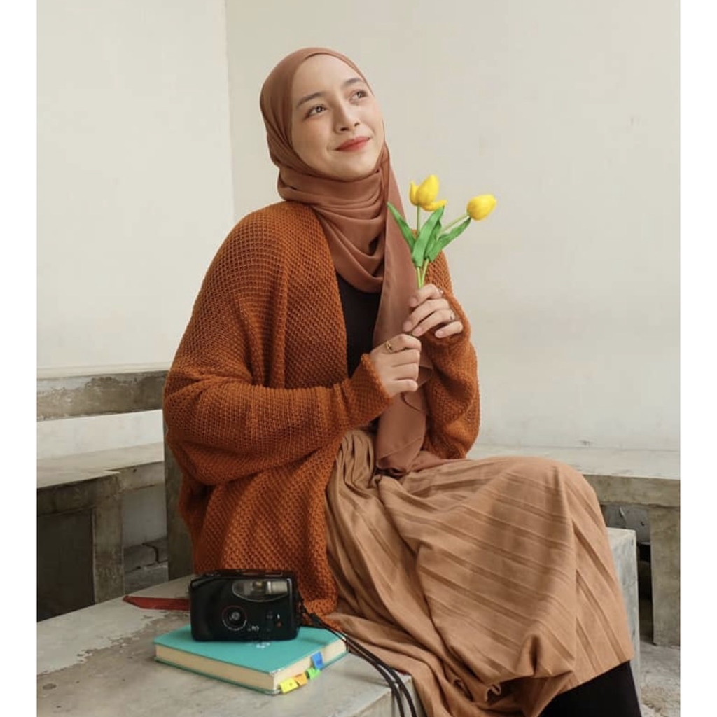 Batwing Cardigan kelelawar Cardigan Rajut kalong lasperal batwing