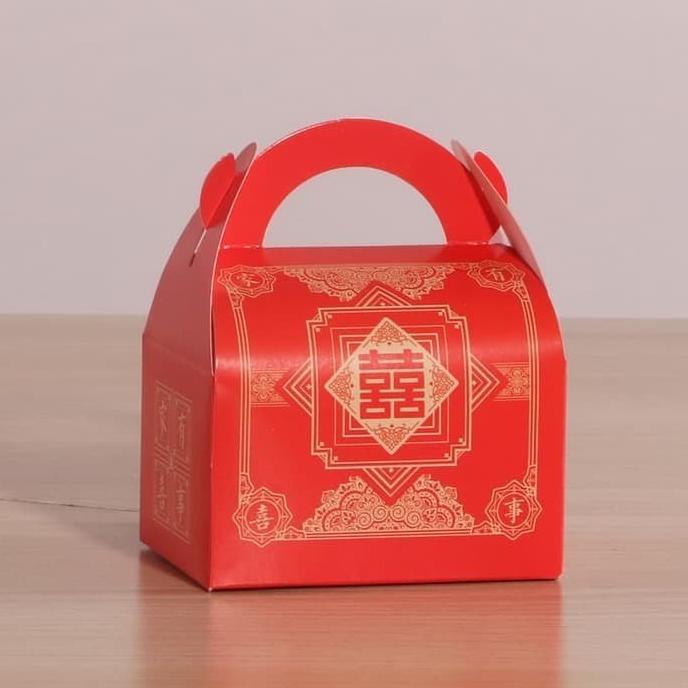 

box merah 11 * 7.5 / gift box tebal xi wedding sangjit kado hadiah